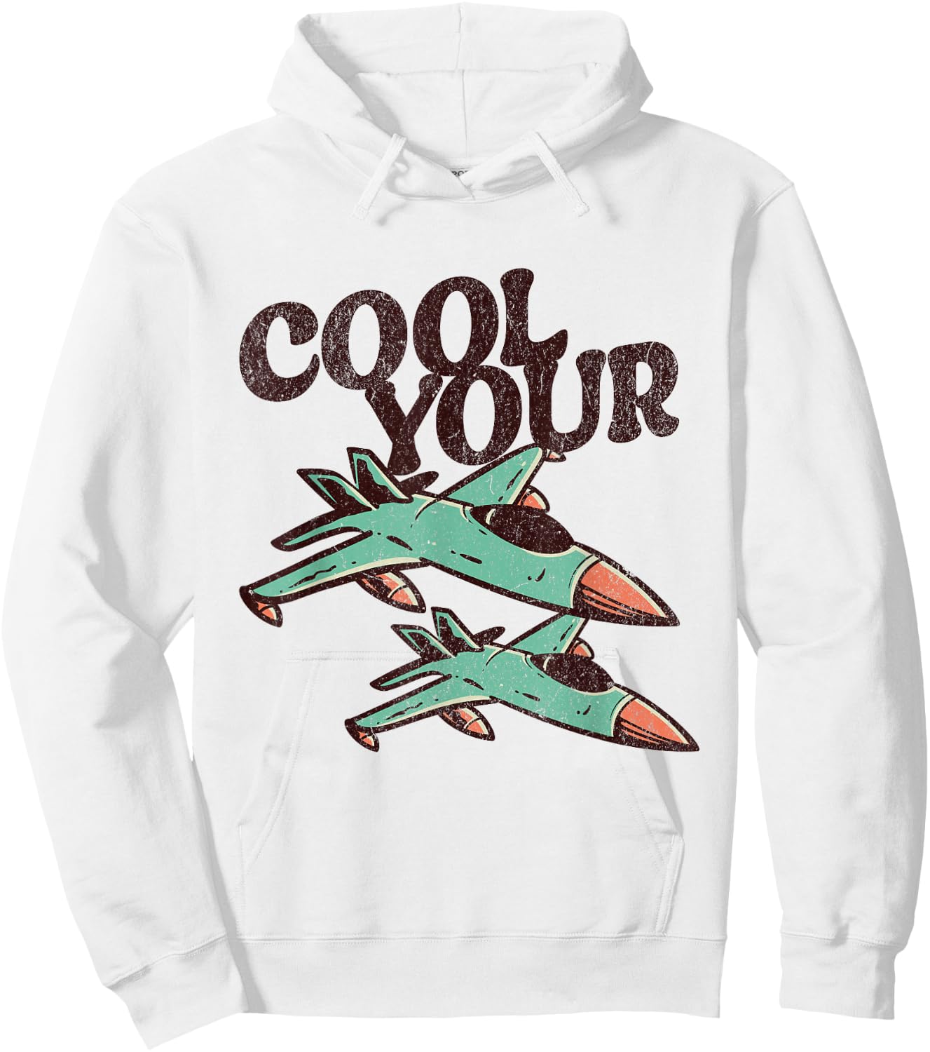 Cool Your Jets Hoodie - Hoodie | White