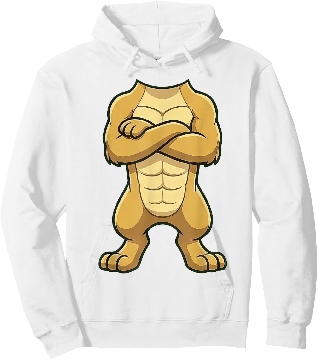 Lion Body for Adult Kids Men Women Lion Lover Costume Hoodie - Hoodie | White