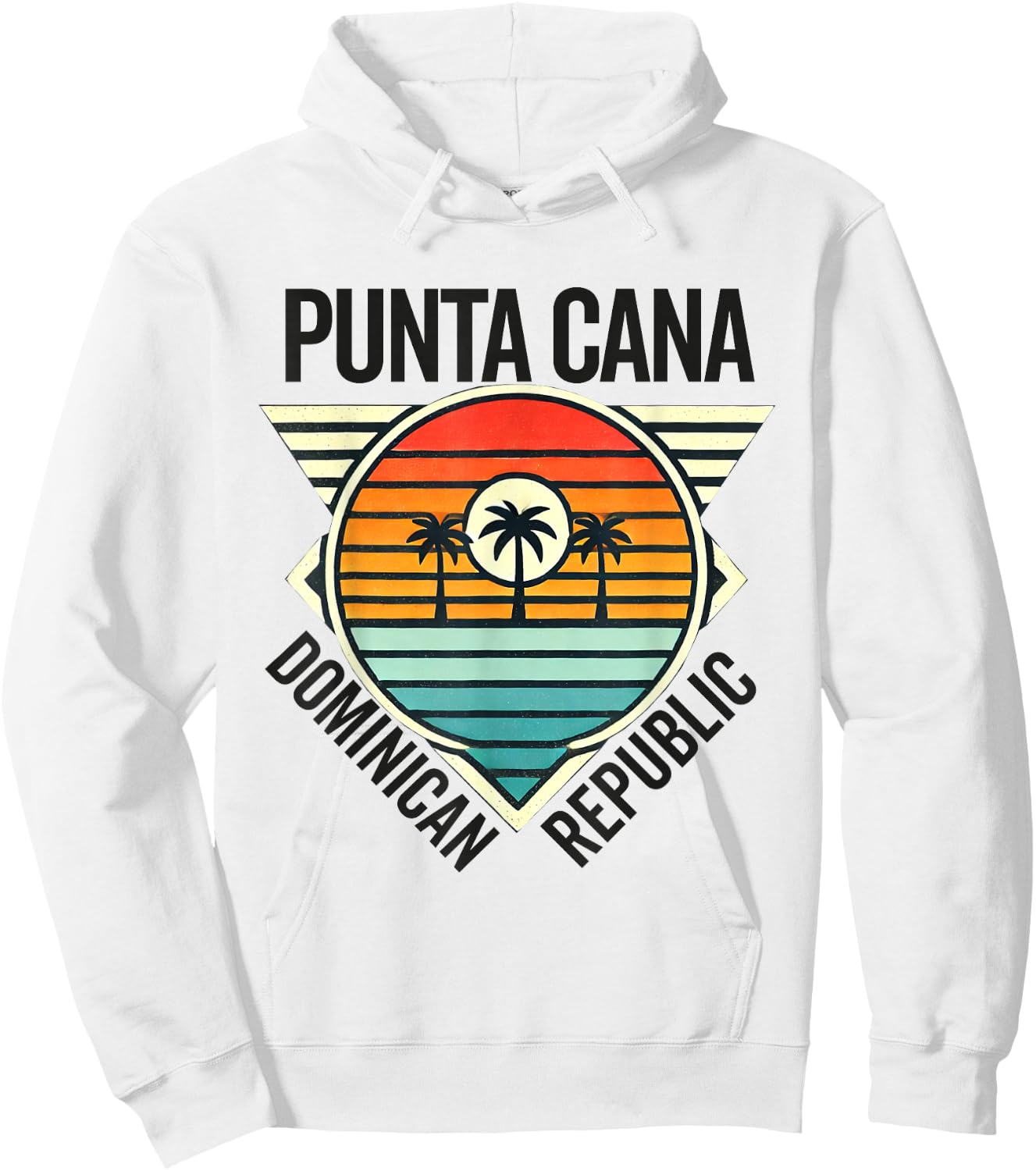Punta Cana Dominican Republic RD Souvenir Vacation Travel Hoodie - Hoodie | White