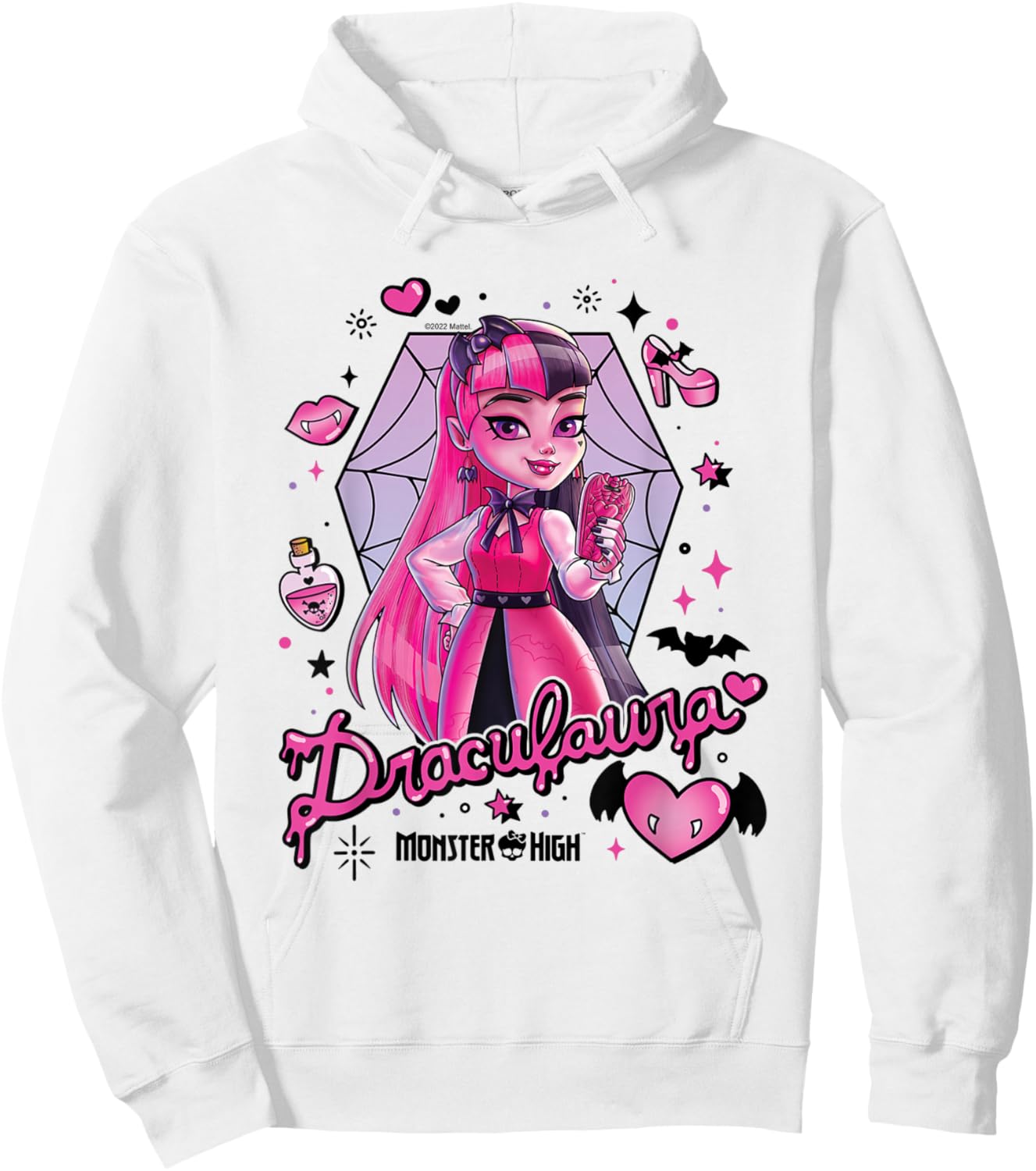 Monster High Alumni - Draculaura Hoodie - Hoodie | White