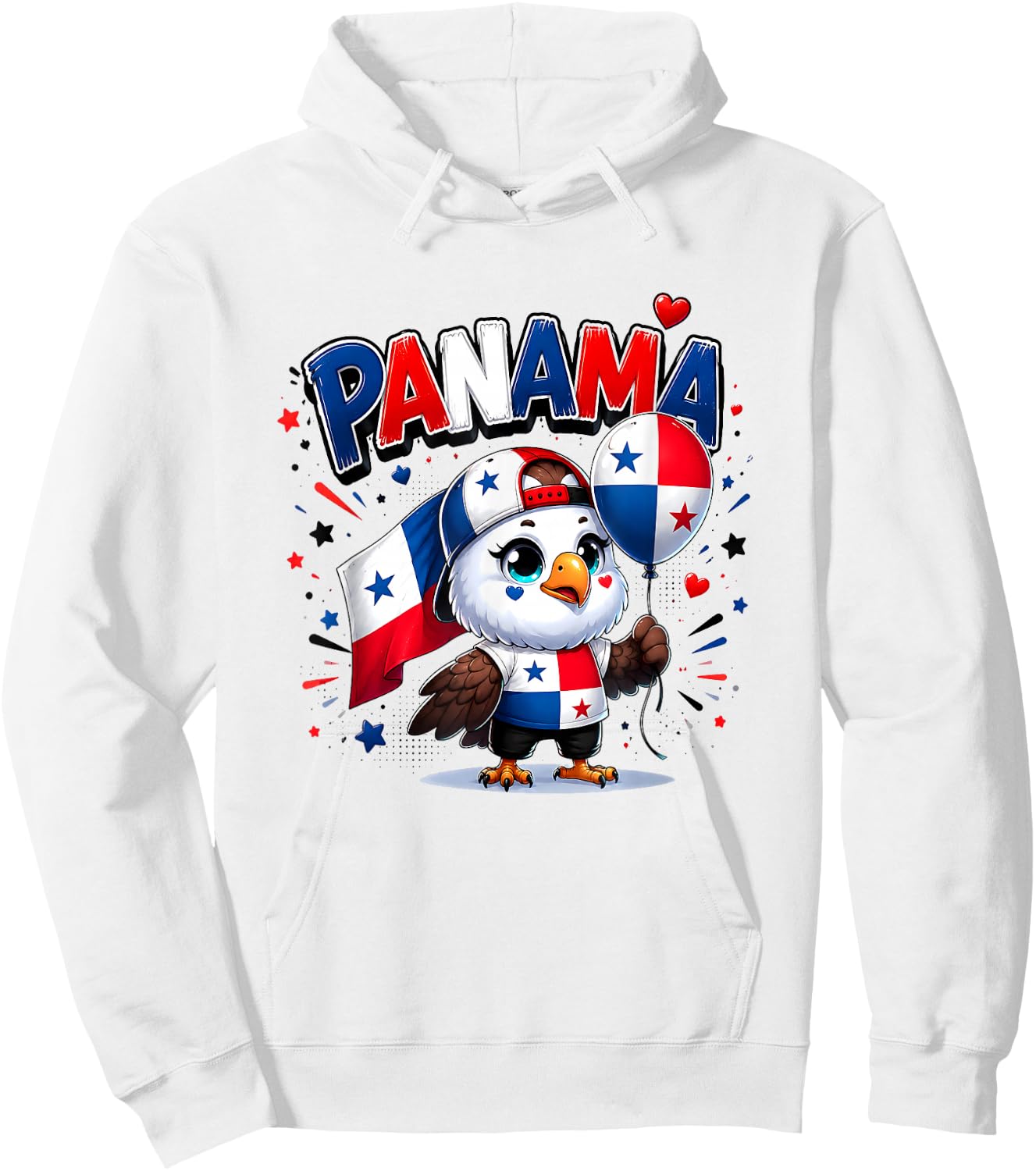Panama Flag , Panamanian , Panama Flag for Kids Hoodie - Hoodie | White