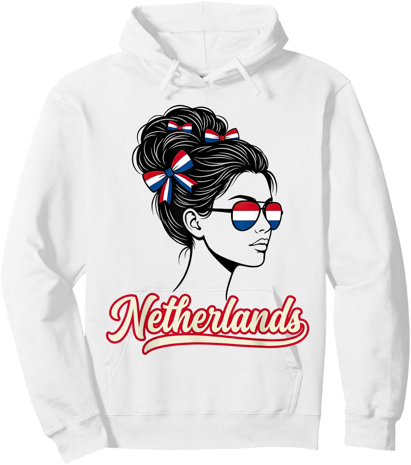 Netherlands for Woman Dutch for Girl Travel Souvenir Hoodie - Hoodie | White