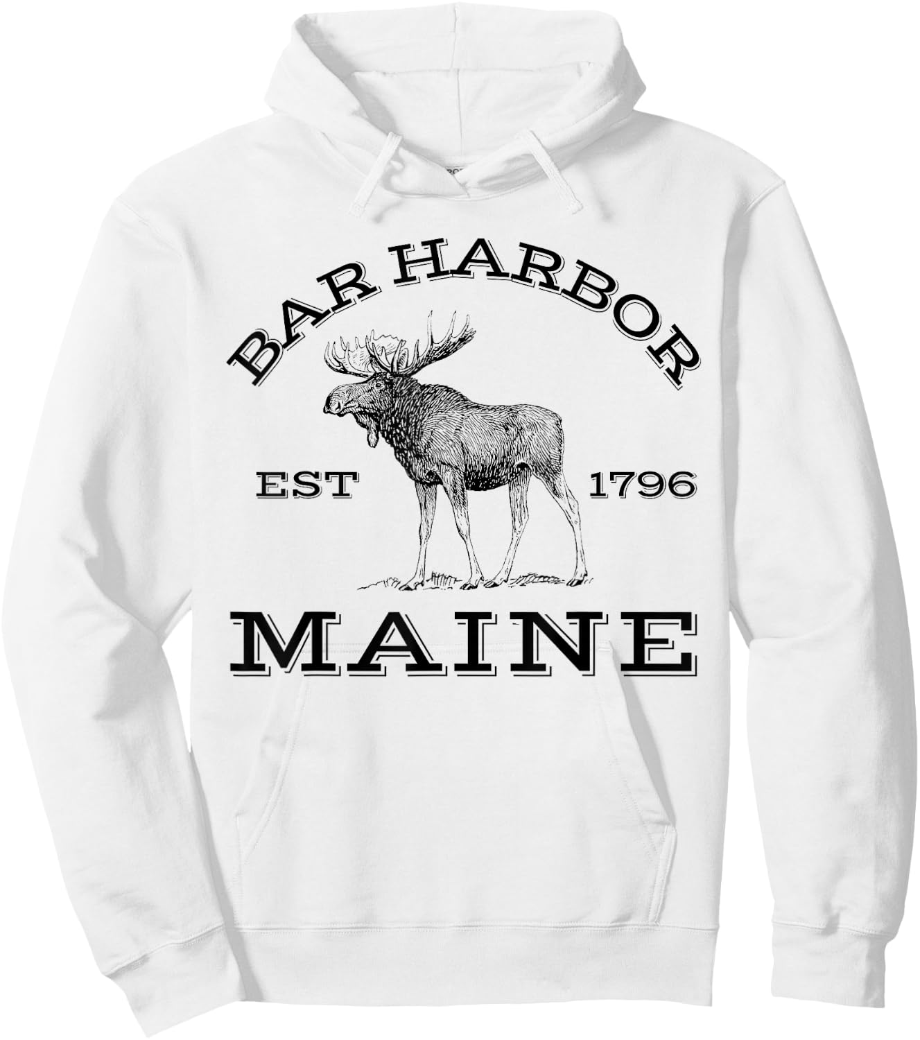 Bar Harbor Hoodie - Hoodie | White