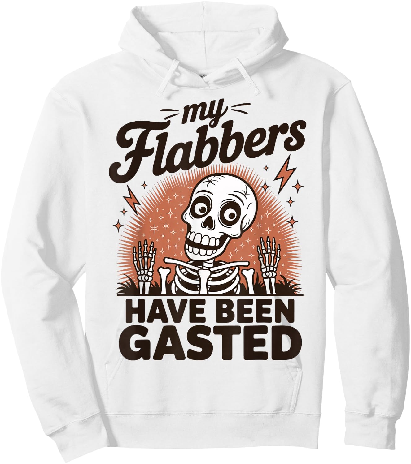 My Flabbers Have Been Gasted Hoodie - Hoodie | White