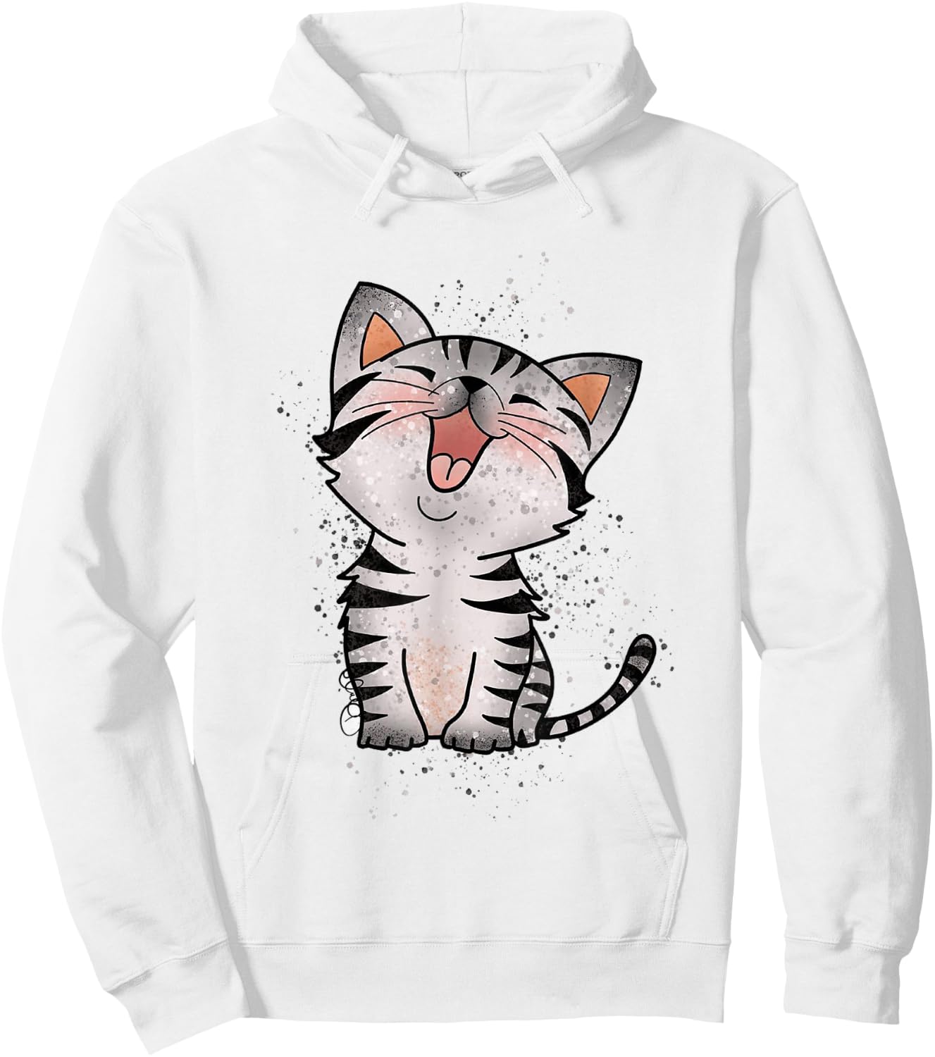 Cute Kitten Cat Lovers , White Hoodie - Hoodie | White