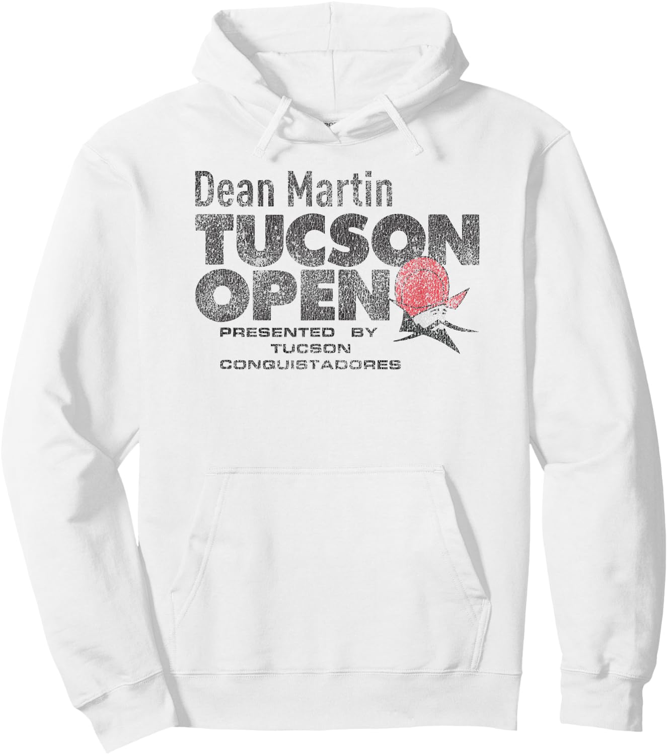 PGA Tour Retro Dean Martin Tucson Open Officially Licensed Hoodie - Hoodie | White
