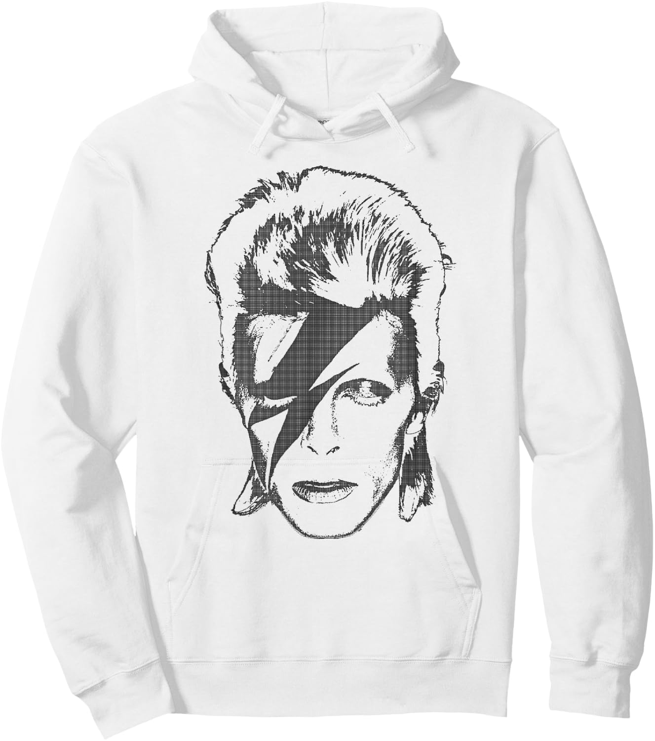 David Bowie - Lightning Hoodie - Hoodie | White
