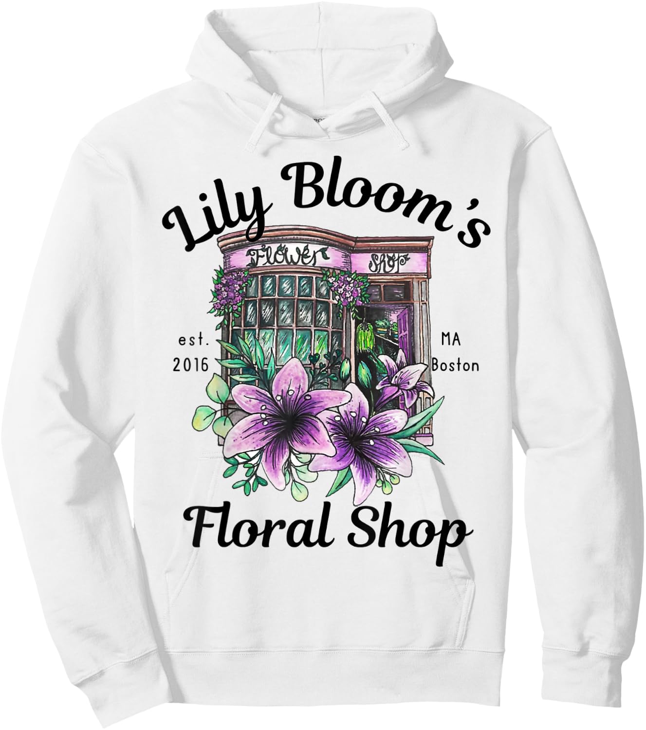 Lily Blooms Floral Shop It-Starts-With Us Bookish Hoodie - Hoodie | White