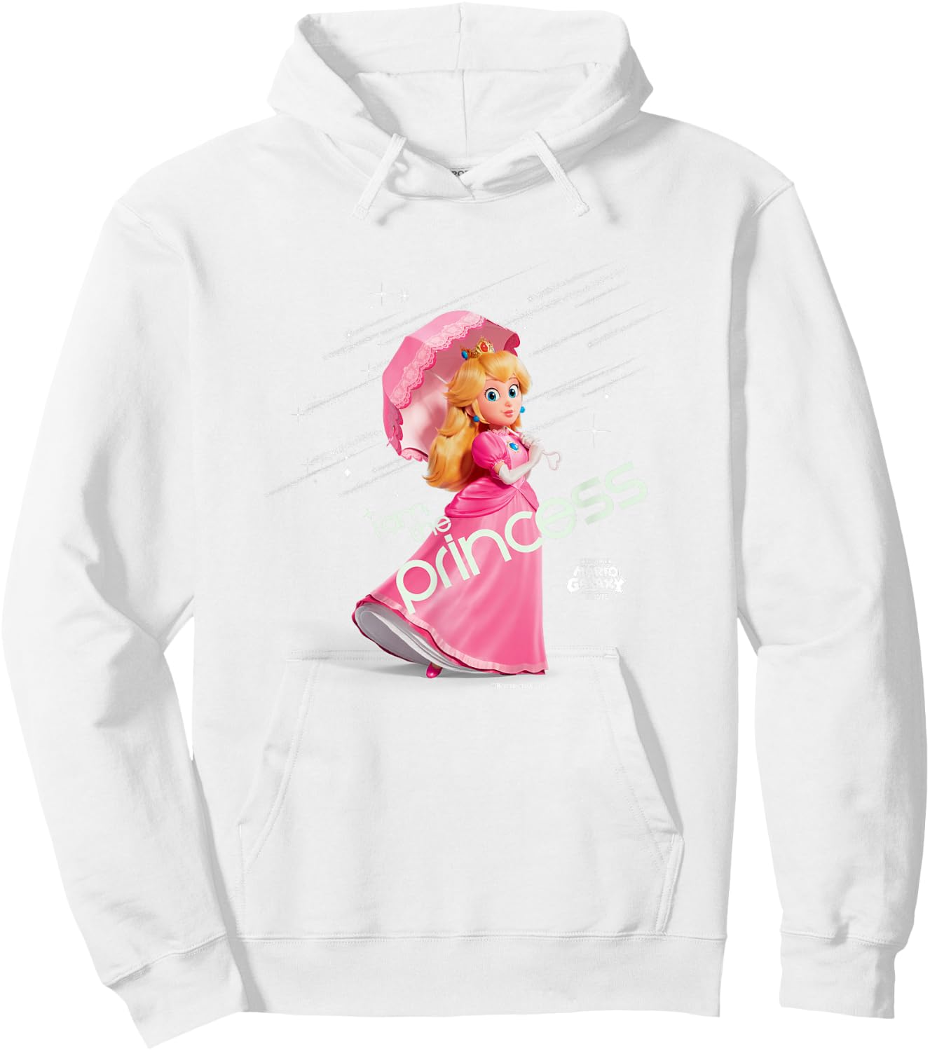 The Super Mario Galaxy Movie Princess Peach Elegance Hoodie - Hoodie | White