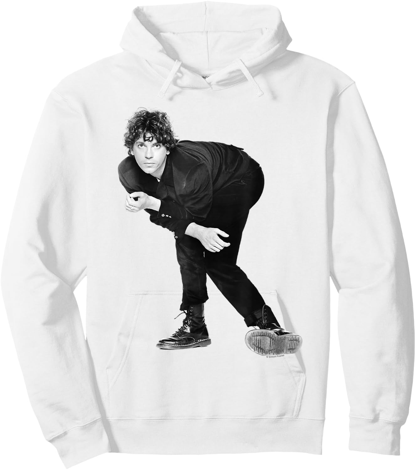 INXS Singer Michael Hutchence by Simon Fowler , white, S Hoodie - Hoodie | White