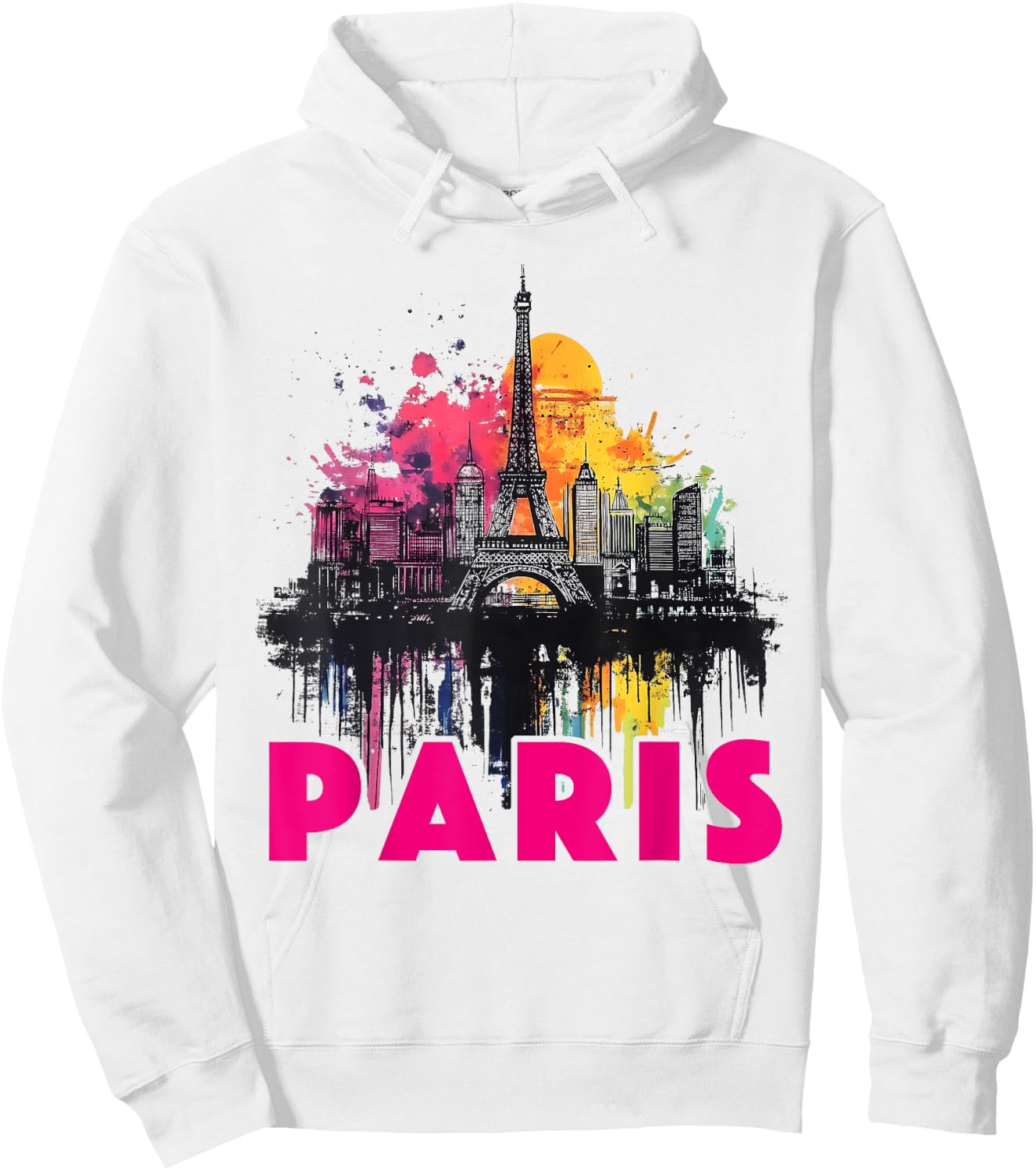 Paris Outfit for French Men and Women France , White Hoodie - Hoodie | White