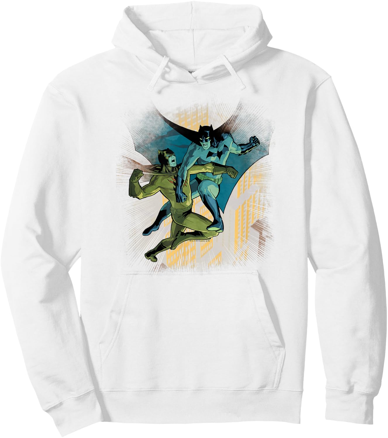 Batman vs. Catman Hoodie - Hoodie | White