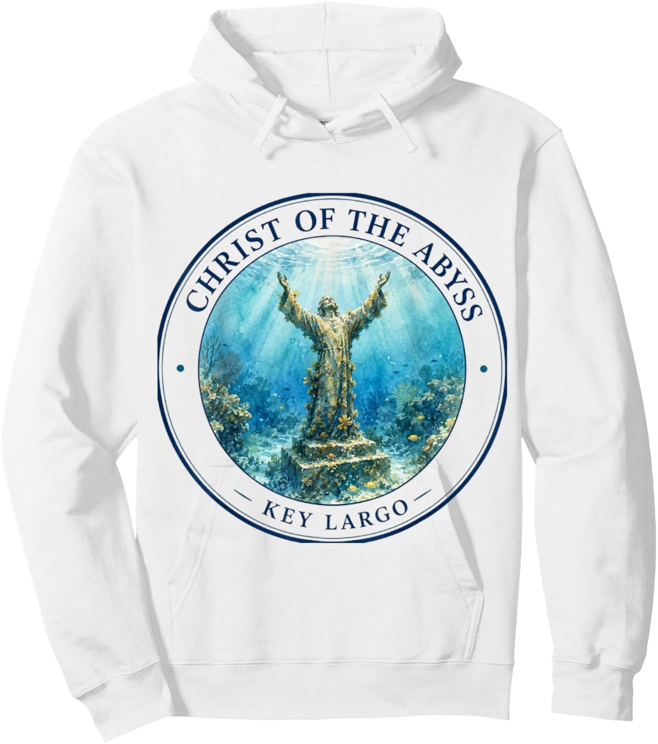 Key Largo Pennekamp Park Hoodie - Hoodie | White