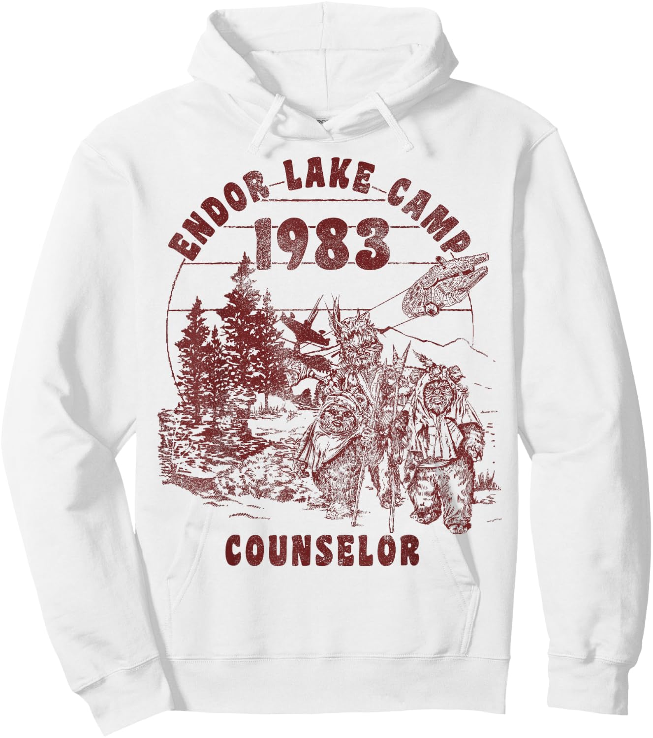 Star Wars Endor Camp Counselor Hoodie - Hoodie | White