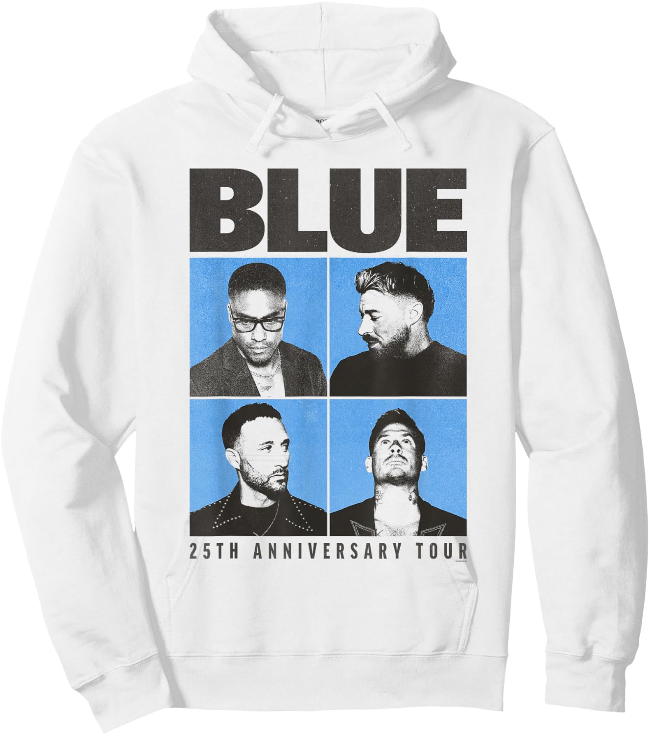 Blue Photo Window 25th Anniverssary Hoodie - Hoodie | White