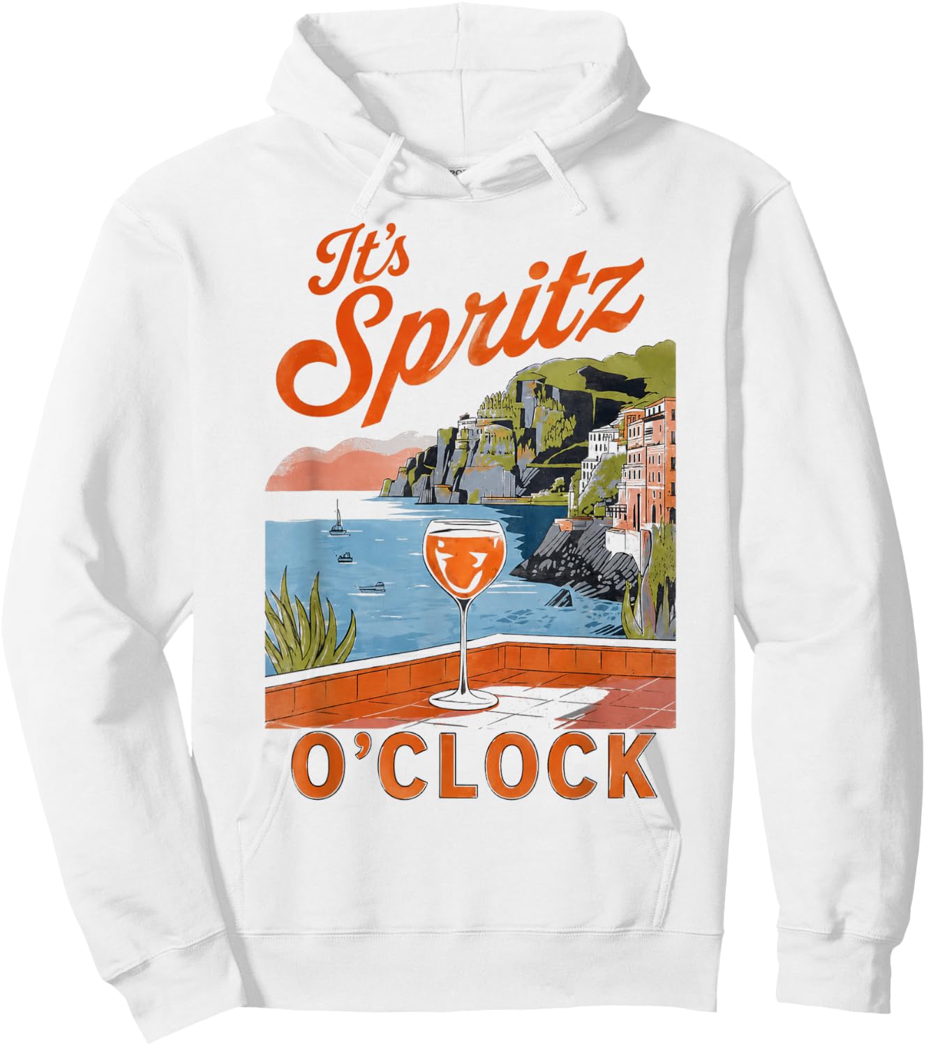 It's Spritz O'Clock Hoodie - Hoodie | White