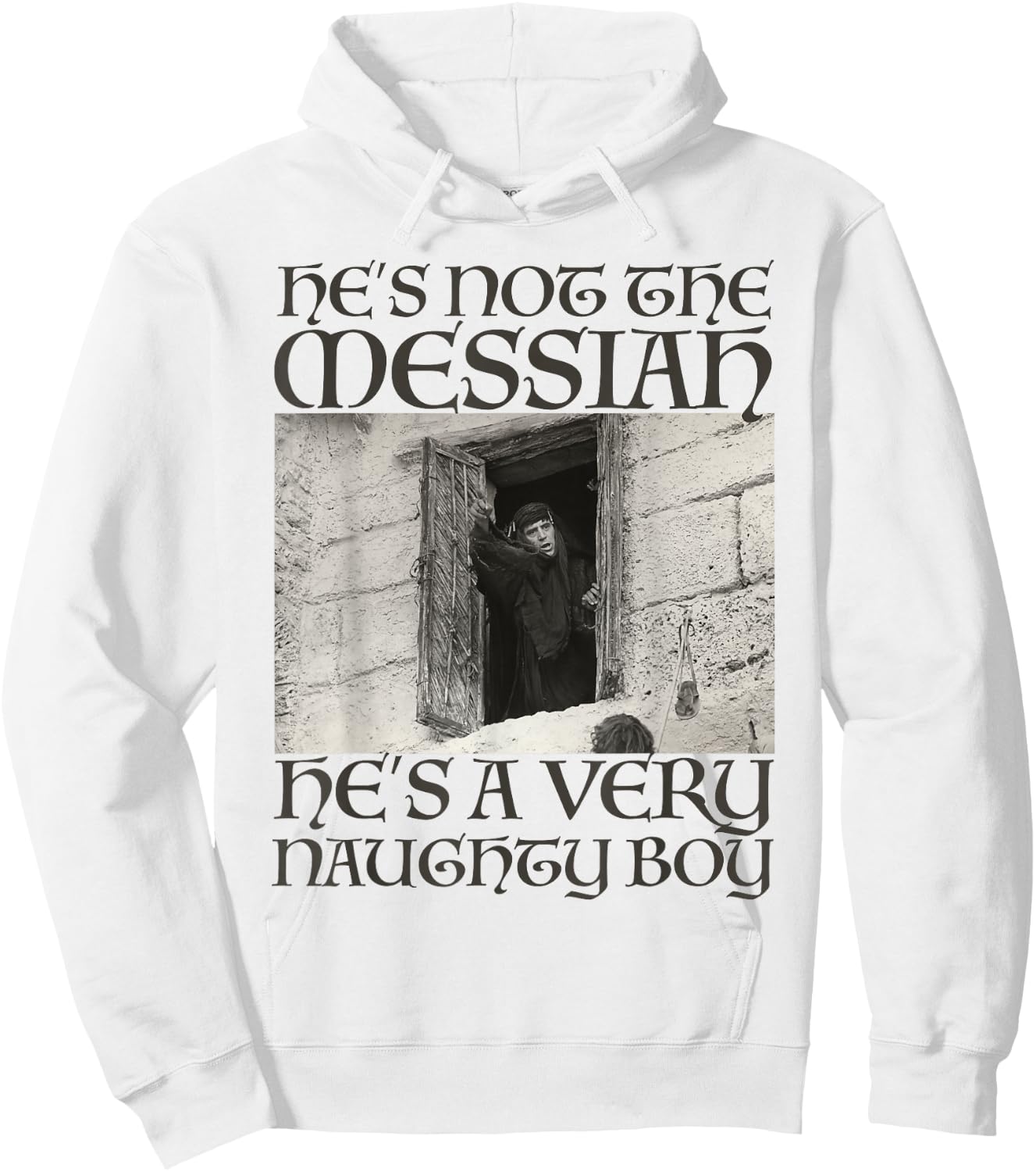 Monty Python Offizieller Messiah Naughty Boy Hoodie - Hoodie | White