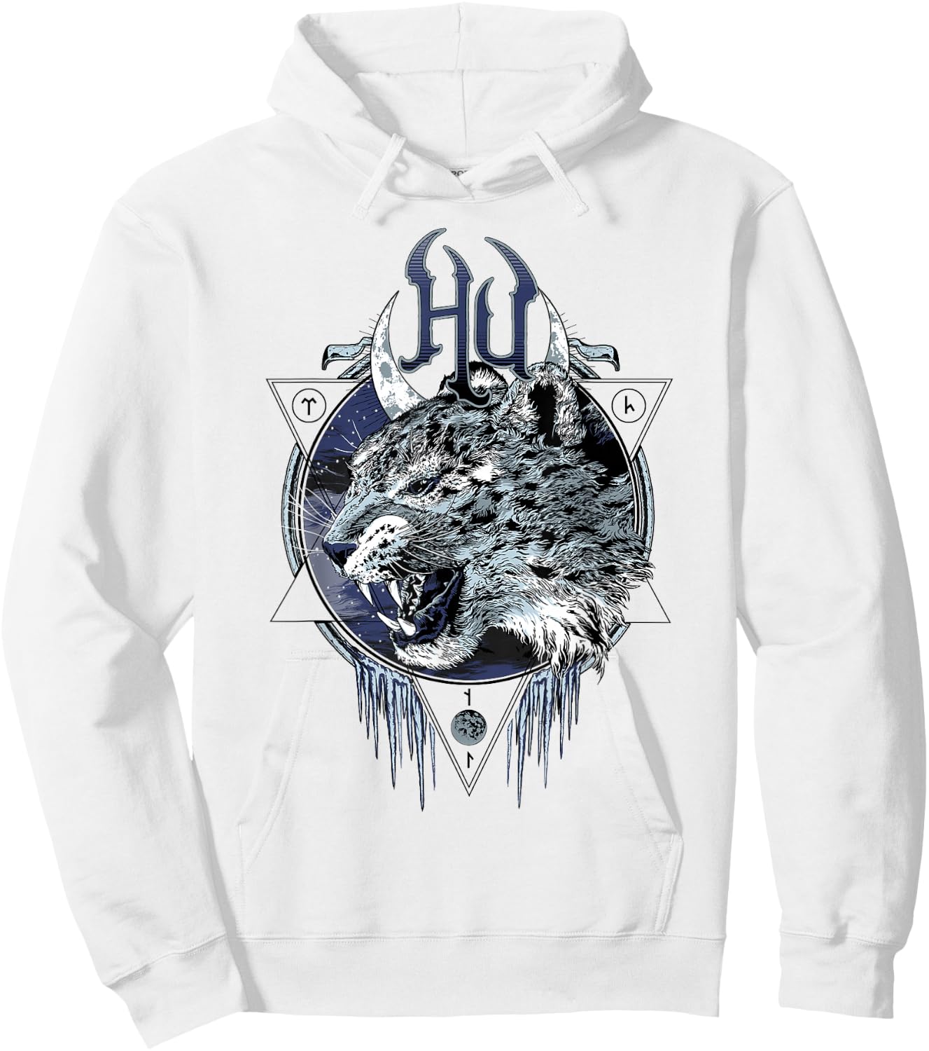 The Hu Snow Leopard Hoodie - Hoodie | White