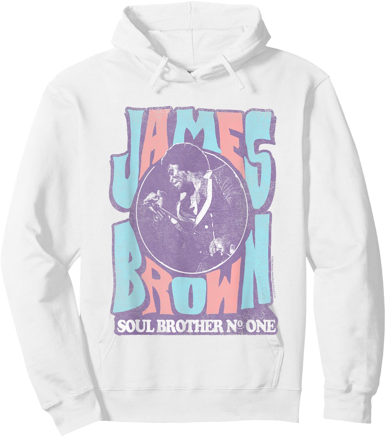 James Brown Soul Brother Number One Hoodie - Hoodie | White