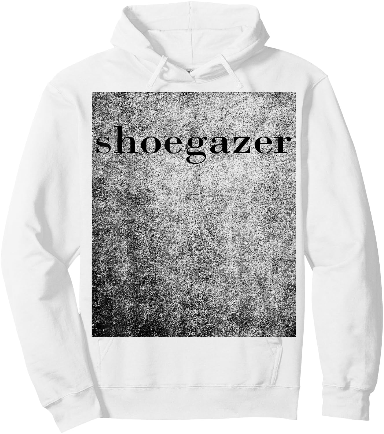 Shoegaze Grunge Hoodie - Hoodie | White