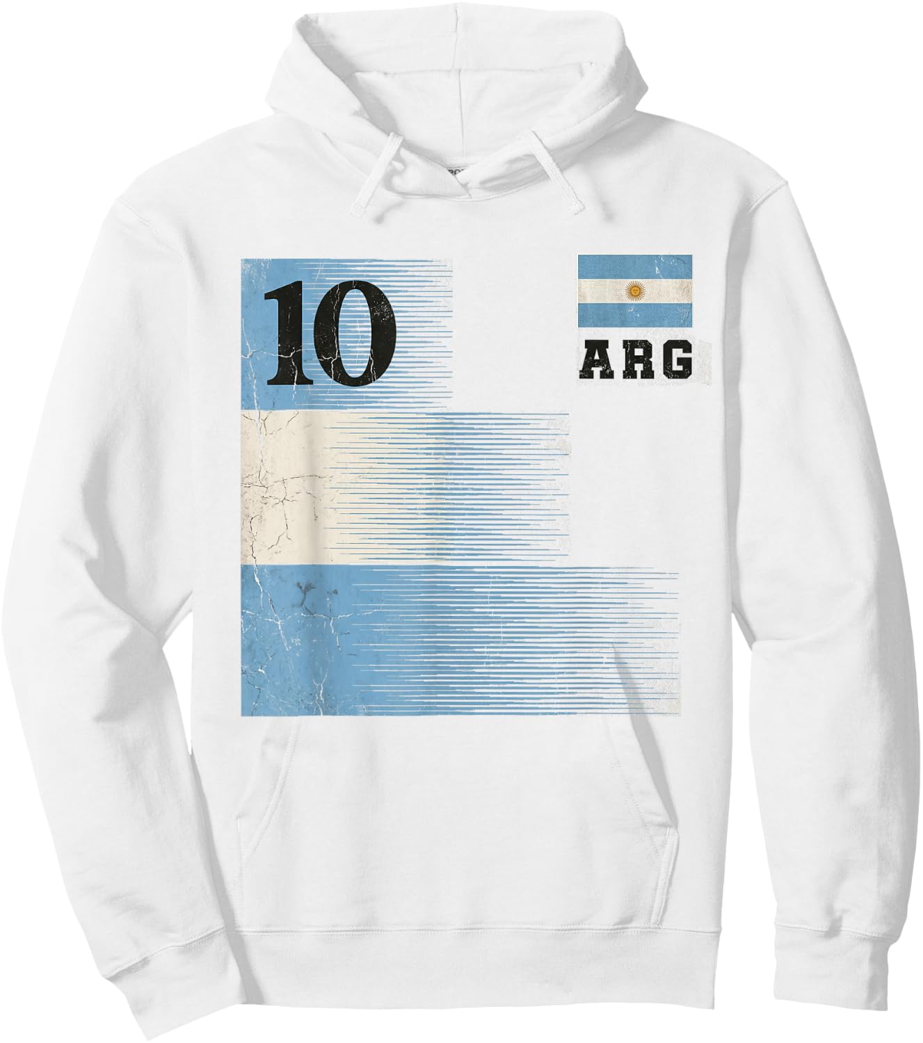 Argentina Flag Argentina Gift Hispanic Heritage Argentinian Hoodie - Hoodie | White