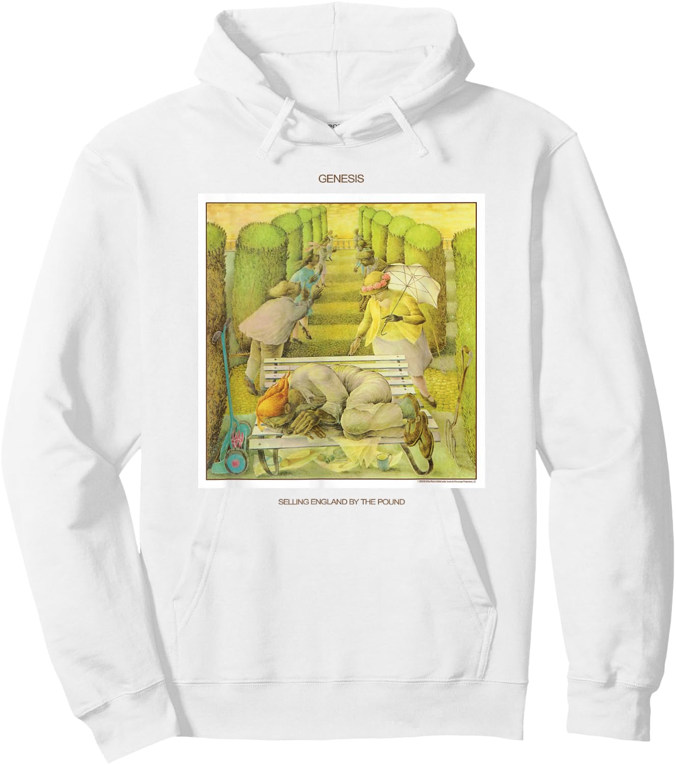 Genesis Selling England By The Pound Hoodie - Hoodie | White