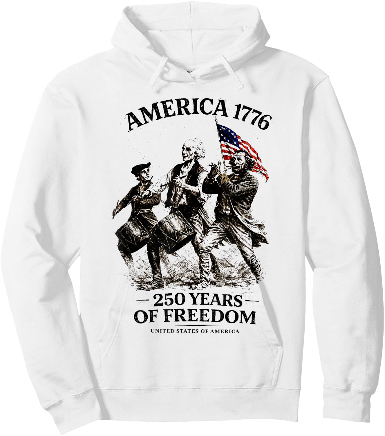 T-Shirt Hoodie - Hoodie | White
