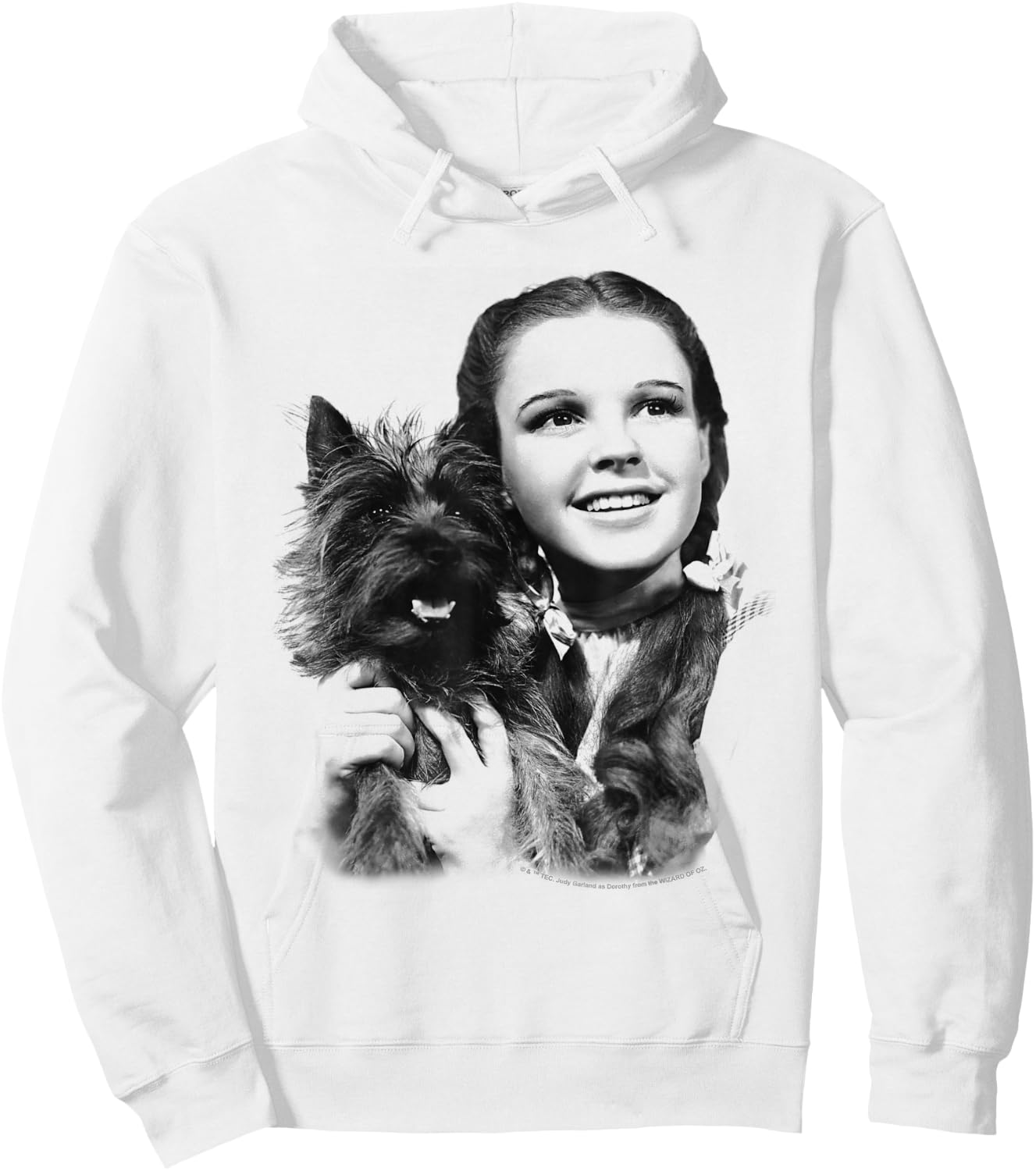 The Wizard of Oz Dorothy and Toto Hoodie - Hoodie | White