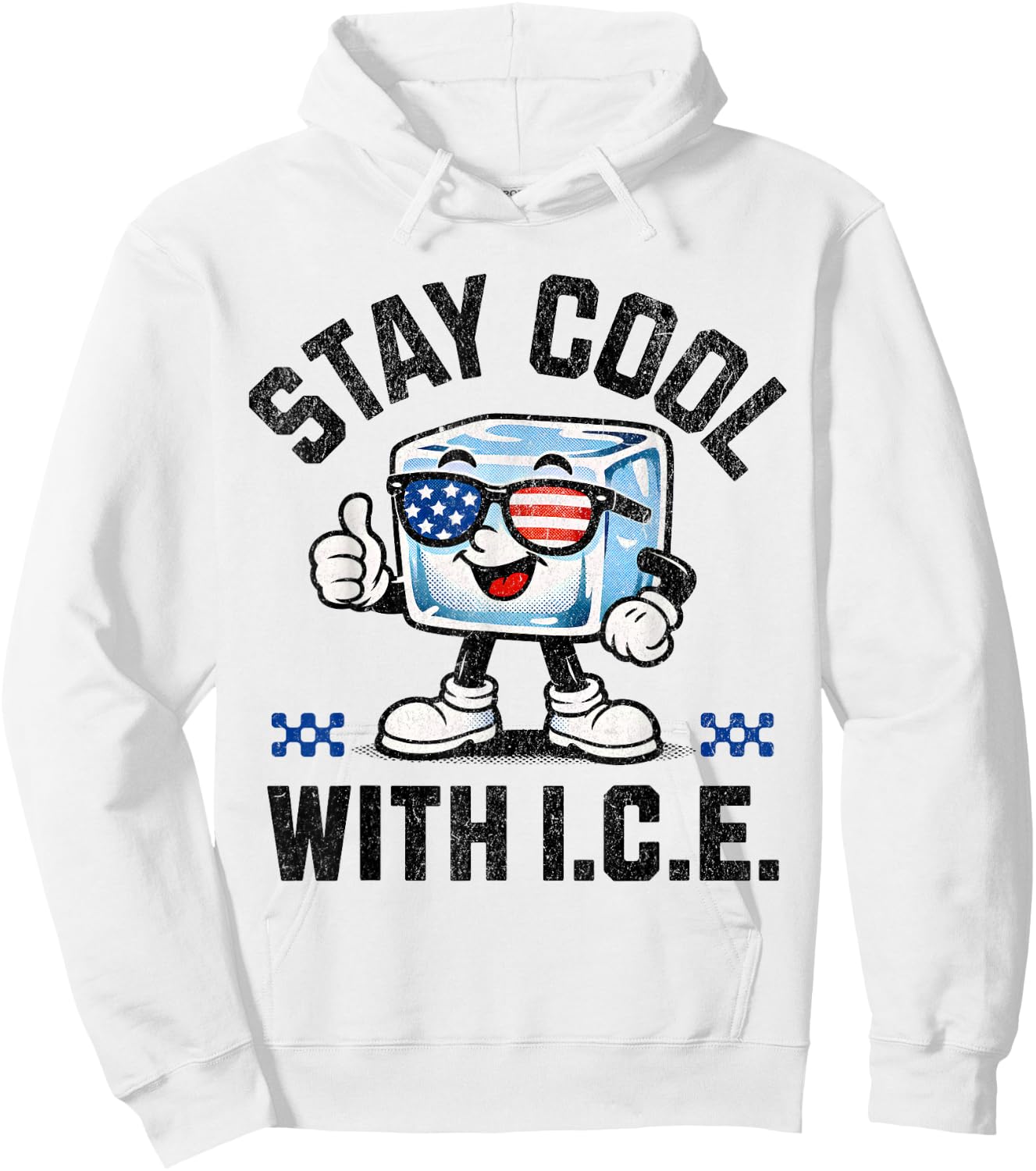 Funny Pro ICE Hoodie - Hoodie | White
