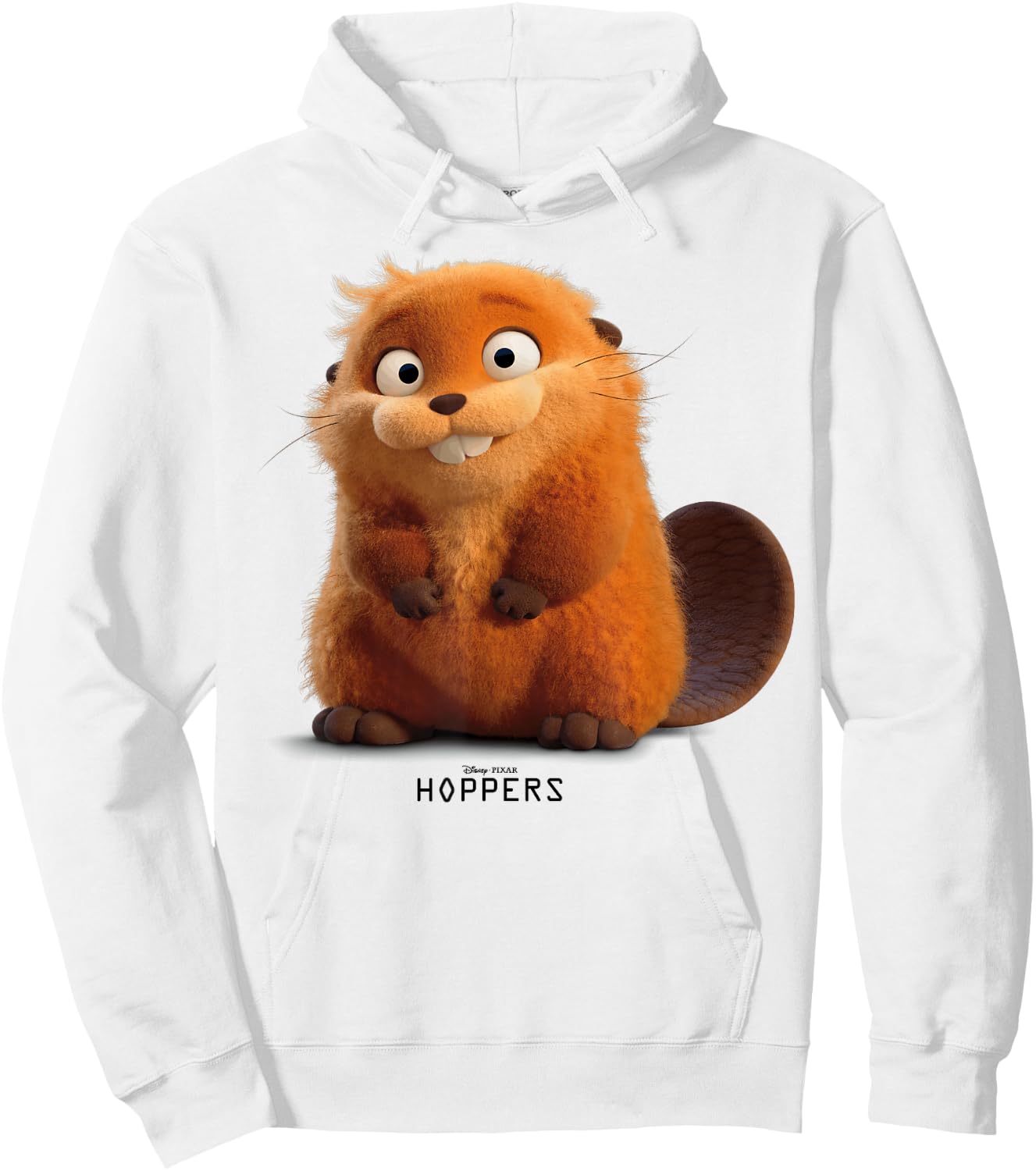 Disney Pixar Hoppers Mabel Beaver Smiling Hoodie - Hoodie | White
