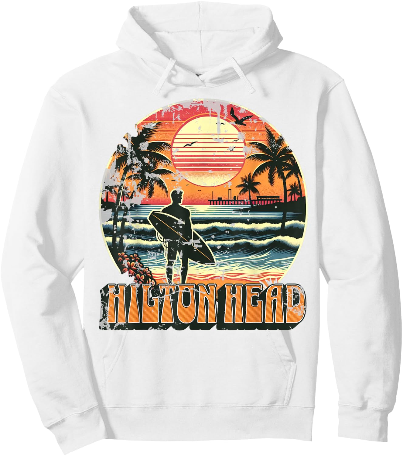Hilton Head Hoodie - Hoodie | White