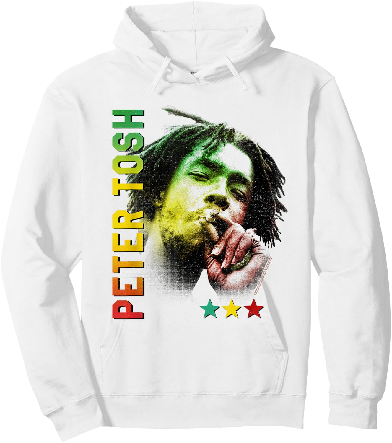 Peter Tosh Star Gazer Hoodie - Hoodie | White