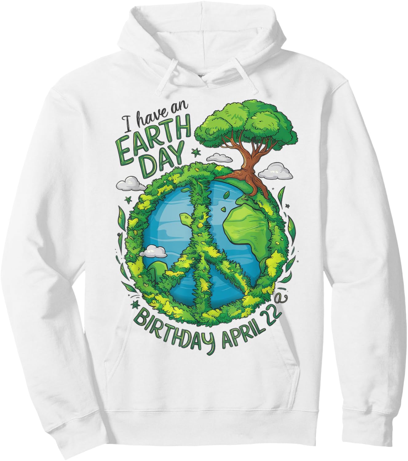 Earth Day Is My Birthday Pro Environment Party kids Women Hoodie - Hoodie | White