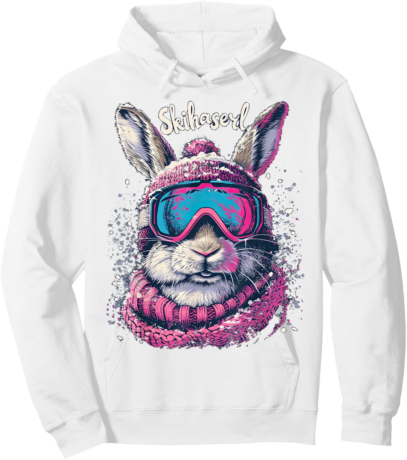 Skihaserl Apres Ski Haserl Skier Winter Women's , White Hoodie - Hoodie | White
