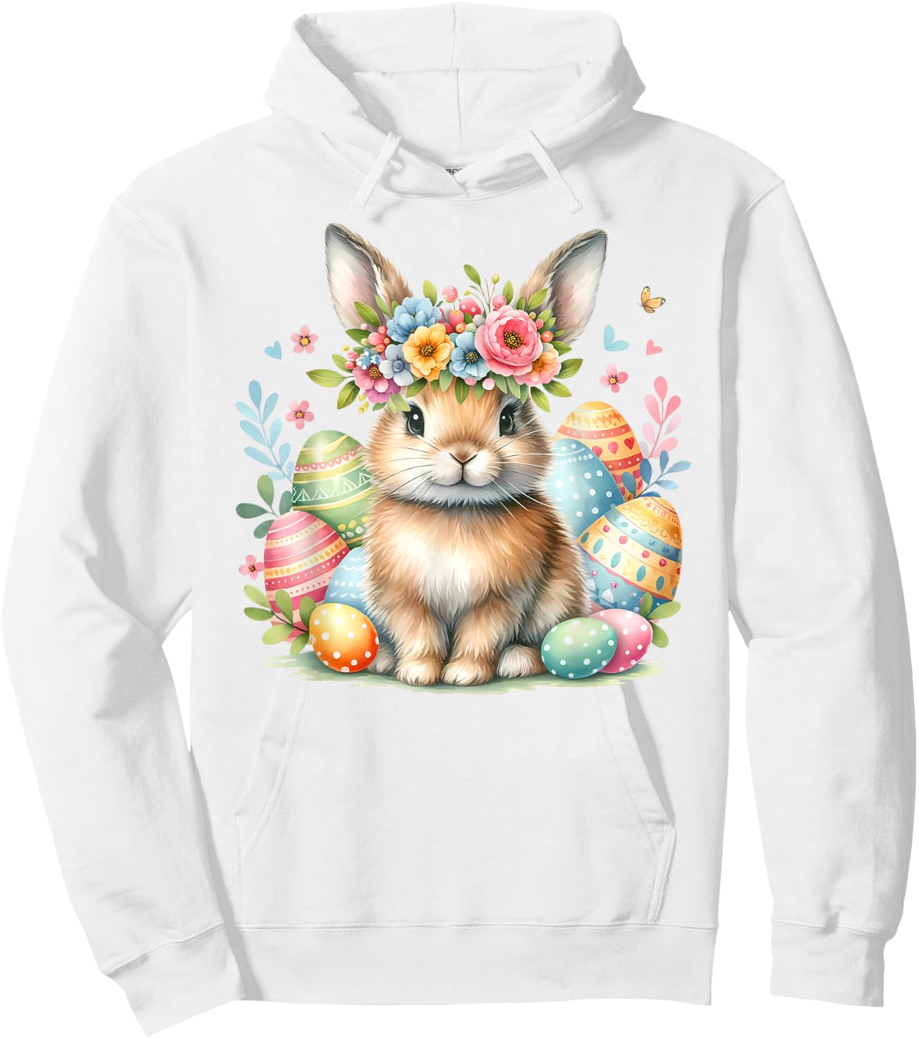 Osterhase Ostern Hase Ostereier Oster Outfit Osterhasen süß Hoodie - Hoodie | White