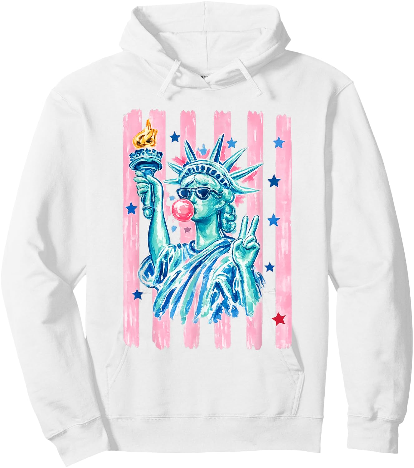 T-Shirt Hoodie - Hoodie | White