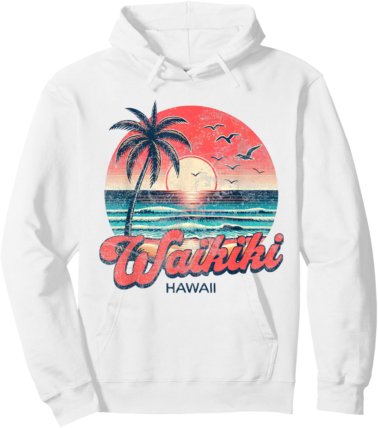 Waikiki Hoodie - Hoodie | White