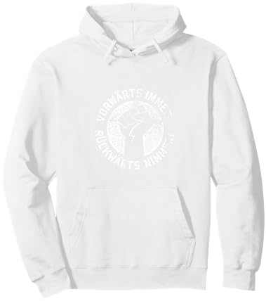 Vorwärts Immer Rückwärts Nimmer DDR Ostalgie Ostdeutschland Hoodie - Hoodie | White