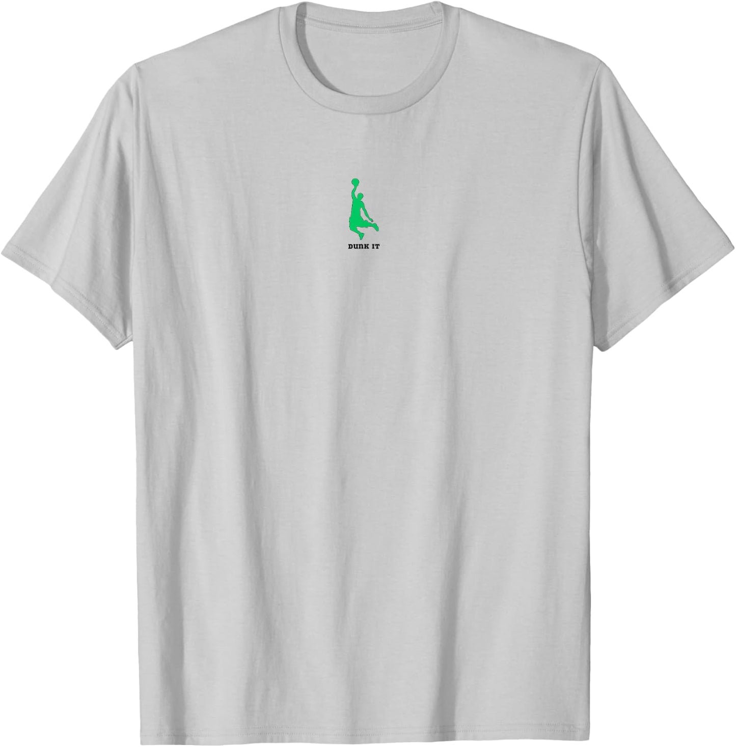 Dunk It Basketball T-Shirt - T-Shirt | Ash