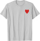 Little Heart , gray T-Shirt - T-Shirt | Ash