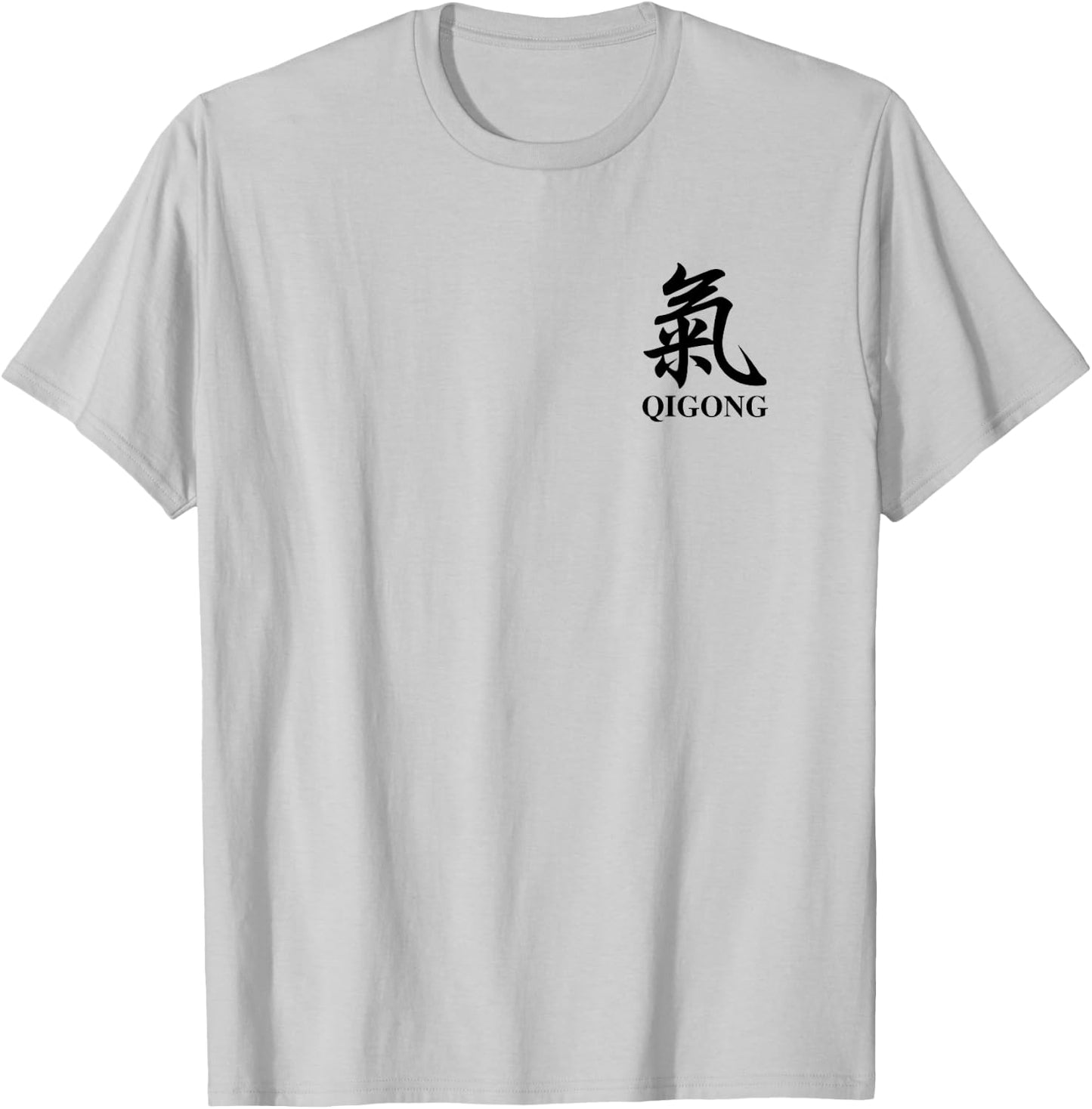 "Qi" Tai Chi Qigong Chinese Martial Art T-Shirt - T-Shirt | Ash