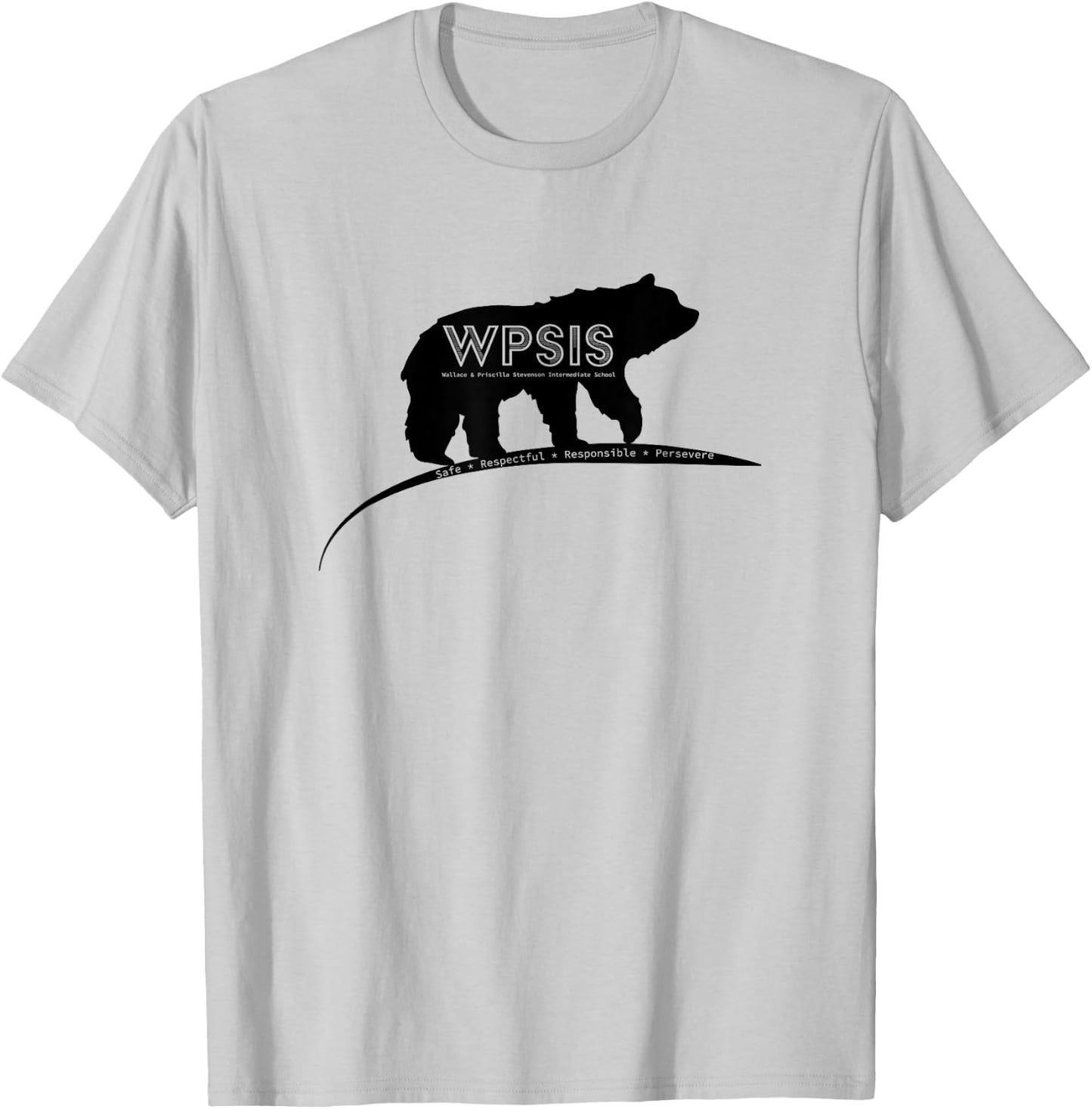 WPSIS Bear T-Shirt - T-Shirt | Ash