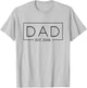 Dad 2026 New Dad Est. 2026 T-Shirt - T-Shirt | Ash