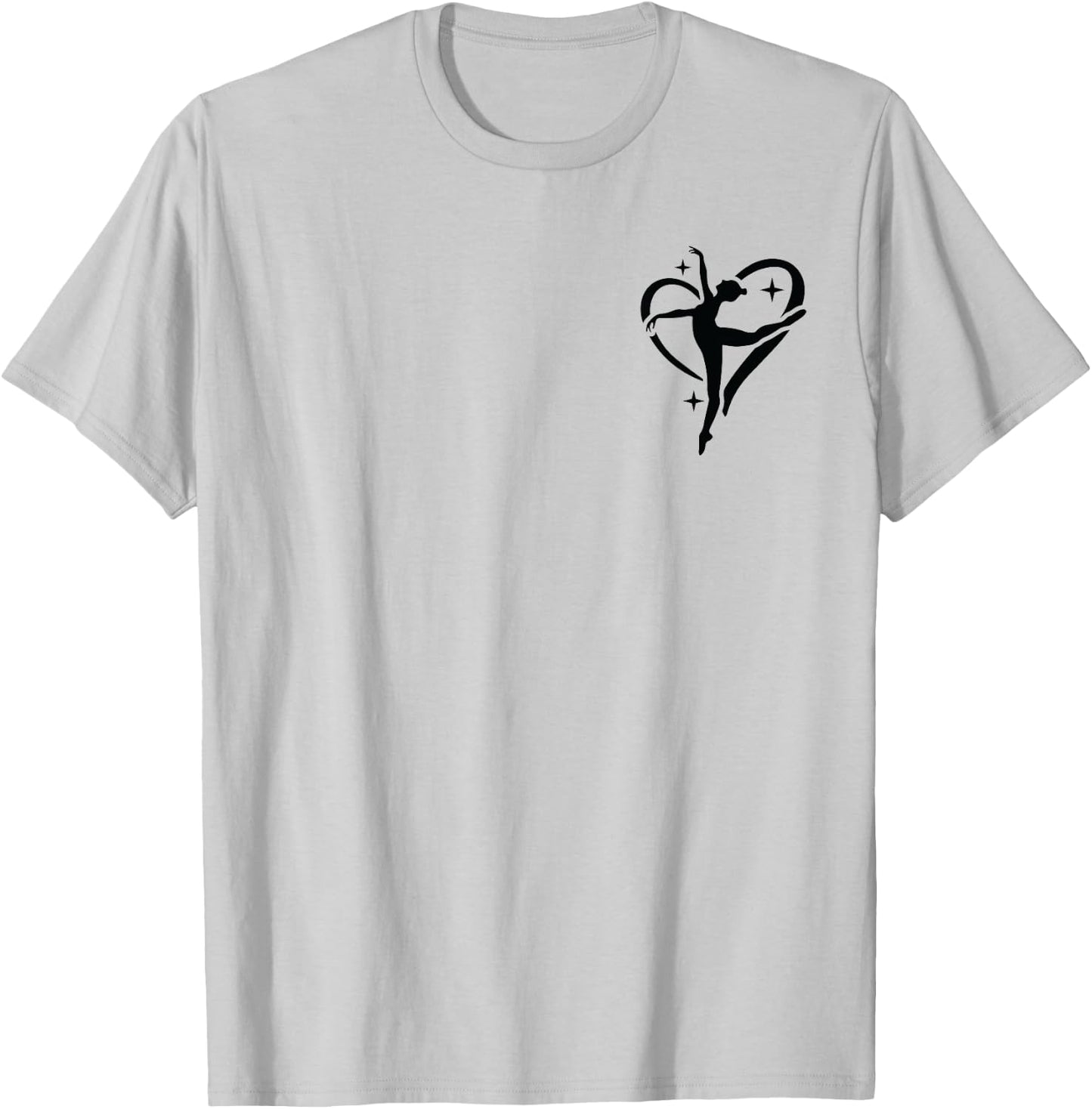At the dance studio is where I spend most of my days 2 sided T-Shirt - T-Shirt | Ash