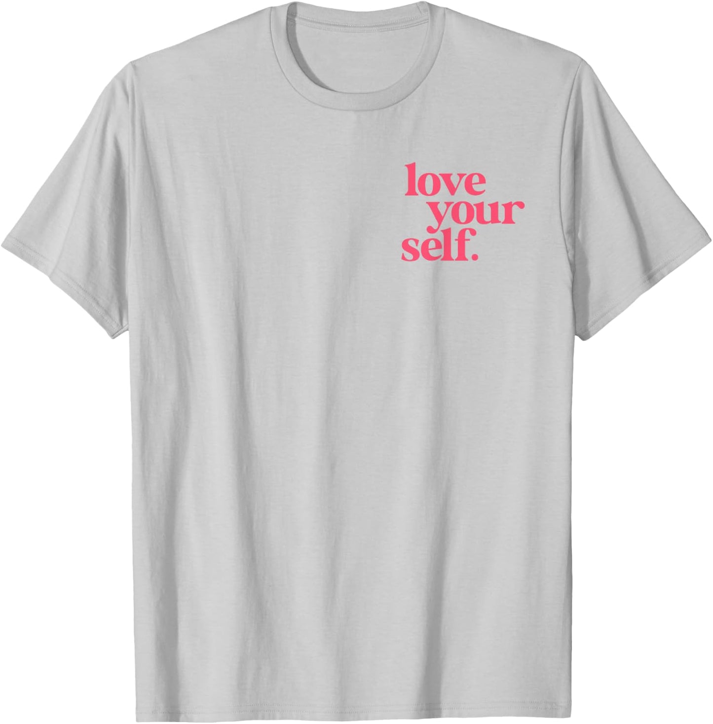 Love Yourself X The SELFLOVE Club T-Shirt - T-Shirt | Ash
