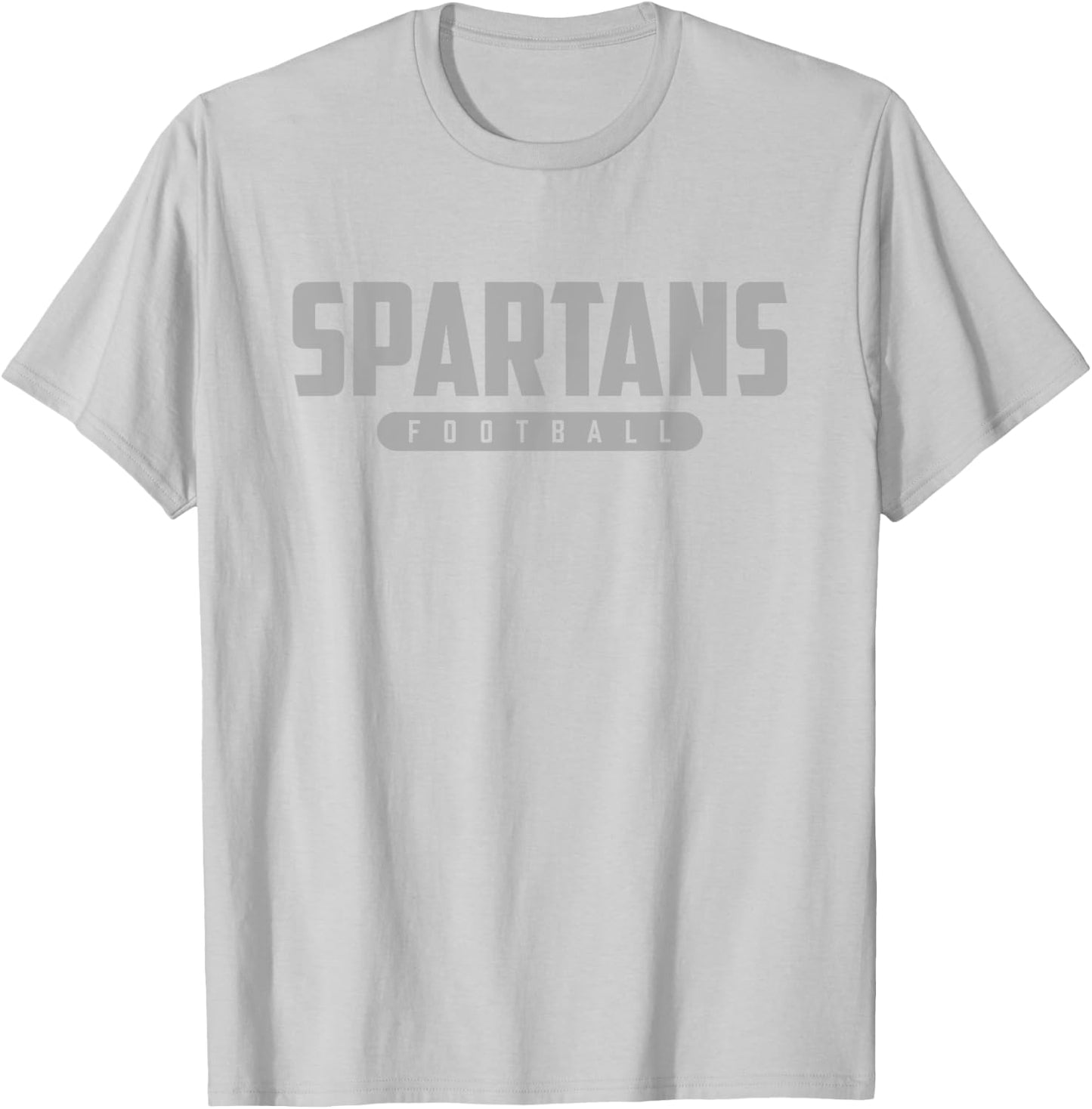 Glenn Hills Spartans Football T-Shirt - T-Shirt | Ash