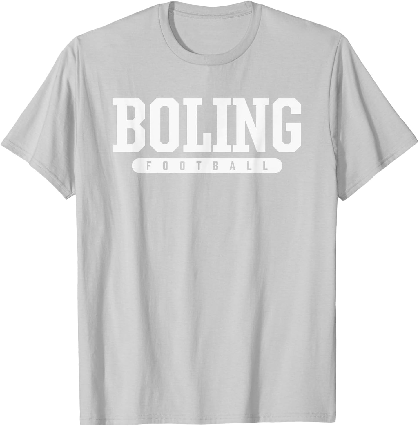 Boling High School Football T-Shirt - T-Shirt | Ash
