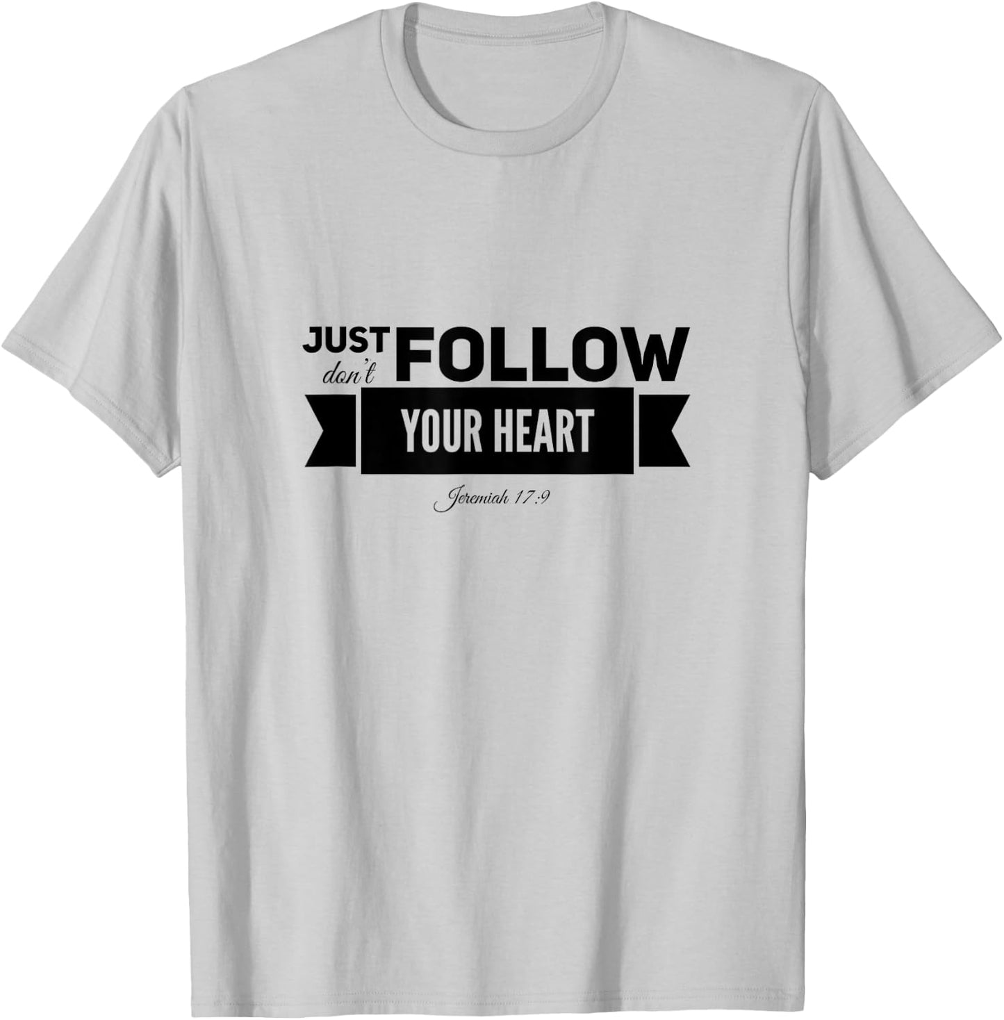 Jeremiah 17:9 Reformed T-Shirt - T-Shirt | Ash