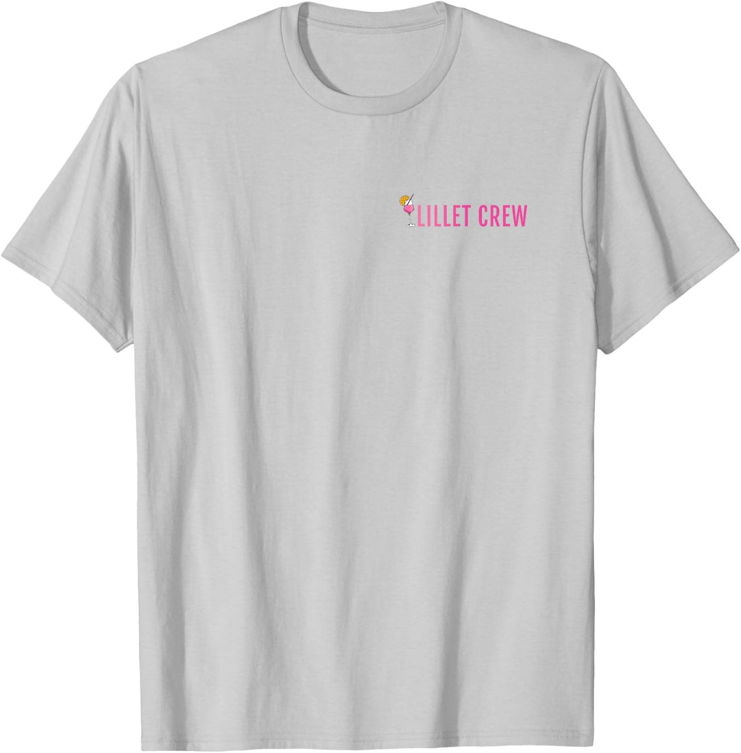 Lillet Crew Summer Alcohol Lillet , White T-Shirt - T-Shirt | Ash