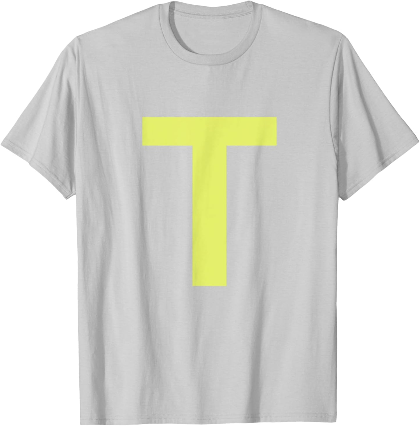 Chipmunk Halloween Carnival Group Costume Letter T Shirt T-Shirt - T-Shirt | Ash